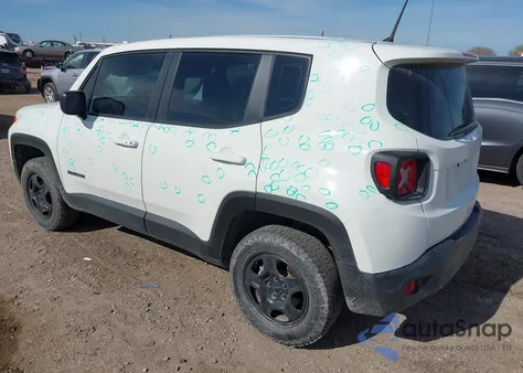 2020 Jeep Renegade Sport 4X4 из США, поврежденный, VIN ZACNJBAB2LPL07390